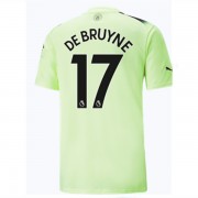 maillot de foot Premier League Manchester City 2022-23 De Bruyne 17 maillot third..